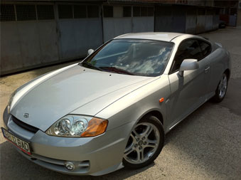 Hyundai coupe 2.0 din 2002