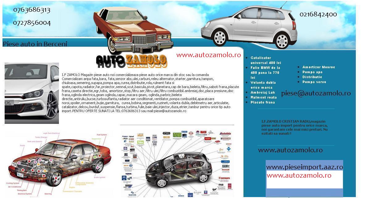 Magazin piese auto import toate marcile